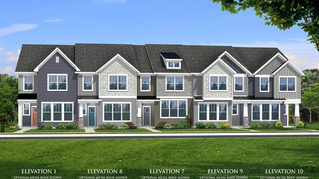 New construction Townhouse house 446 Channel Drop Drive, Clayton, NC 27520 Winchester- photo