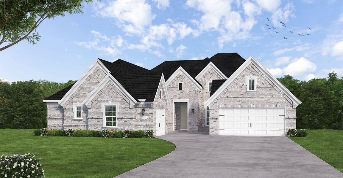 New construction Single-Family house Winfield (2840-DL-60), 2545 Elm Place, Northlake, TX 76247 - photo