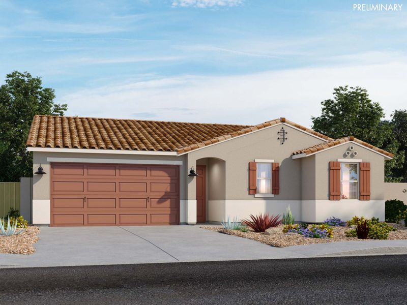 New construction Single-Family house Asher, 25269 N 160 Drive, Surprise, AZ 85387 - photo