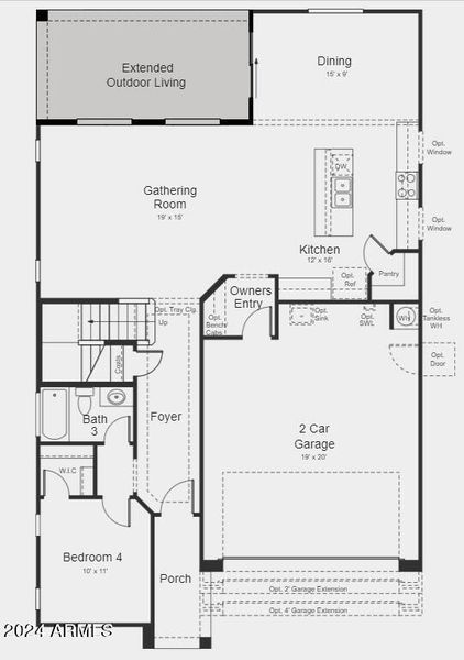 New construction Single-Family house 5648 W Chuck Box Road, Laveen, AZ 85339 Erikson- photo