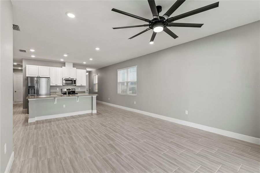 Spacious living/Dining Room combo