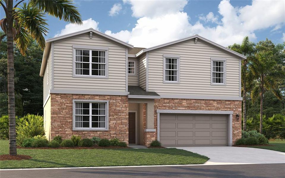 New construction Single-Family house 33175 Country House Drive, Sorrento, FL 32776 The Linden- photo