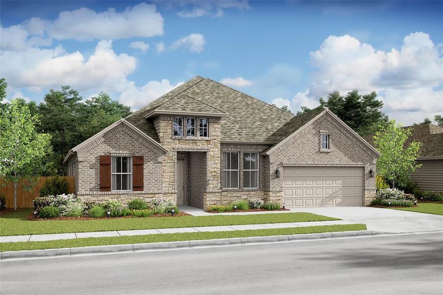 New construction Single-Family house 784 Emerald Heights, Lavon, TX 75166 Glasgow- photo