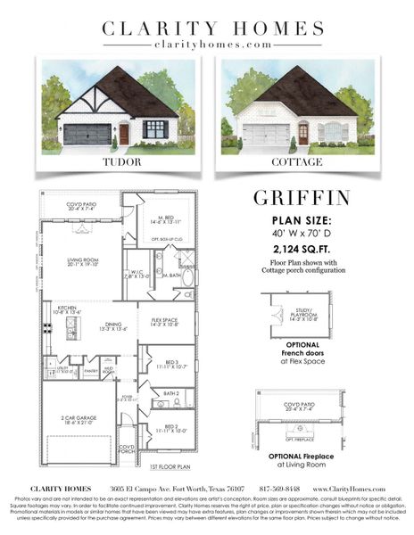 New construction Single-Family house Griffin, 628 Godley Ranch, Godley, TX 76044 - photo