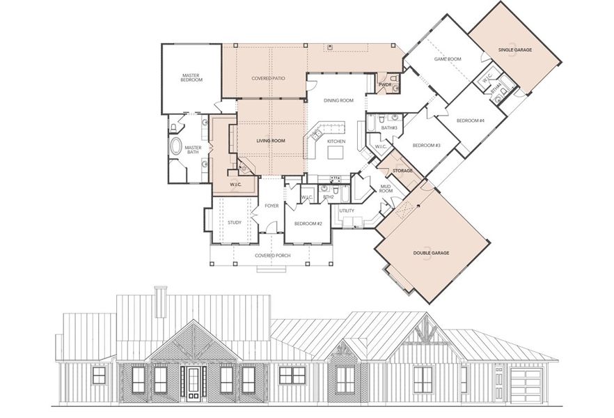 New construction Single-Family house Concept Plan 3695, Katy, TX 77494 - photo