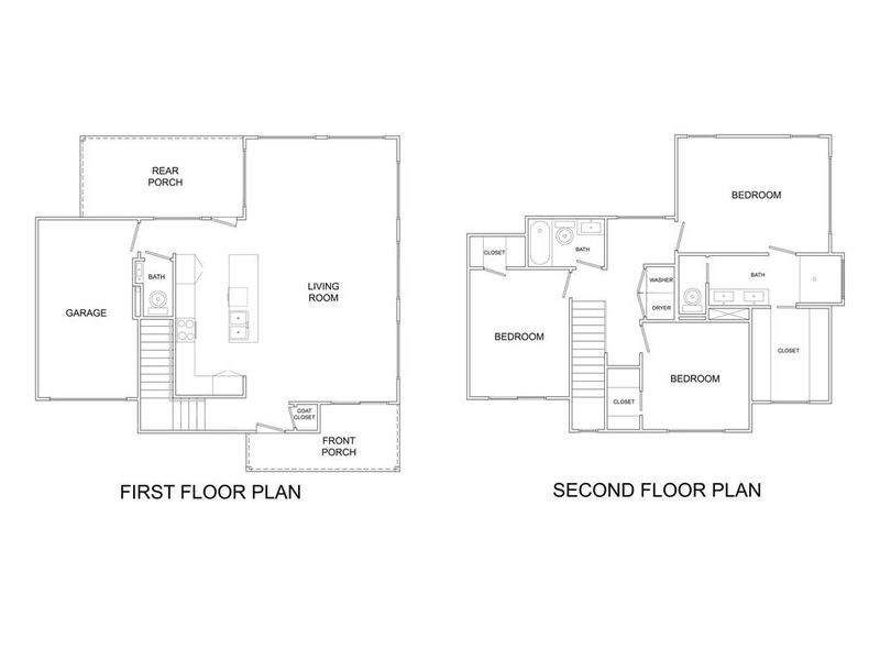 Efficient floor plans flow seamlessly between all the areas without any wasted space.