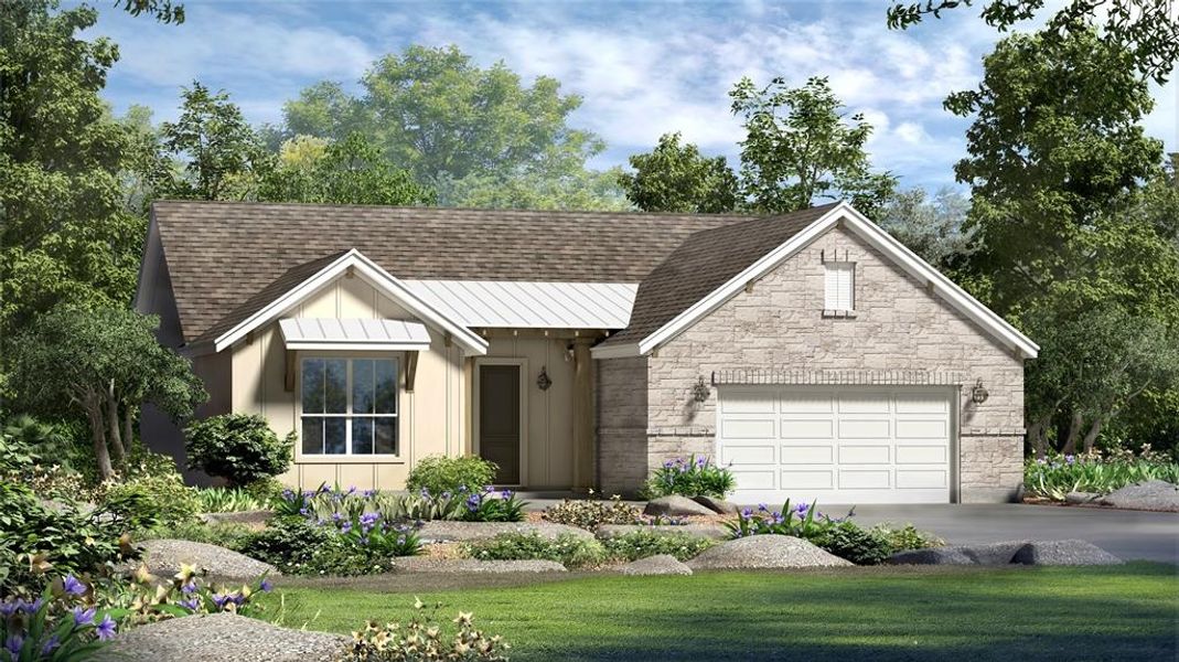 New construction Single-Family house 431 Playing Cypress DR, San Marcos, TX 78666 Wheaton- photo