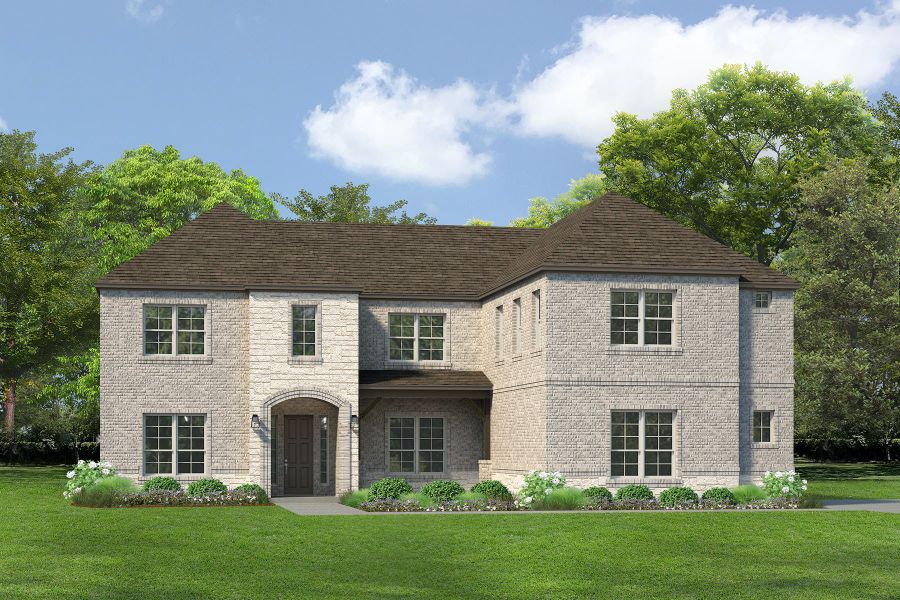 New construction Single-Family house Manor (Side Entry), Bassett Lane, Forney, TX 75126 - photo