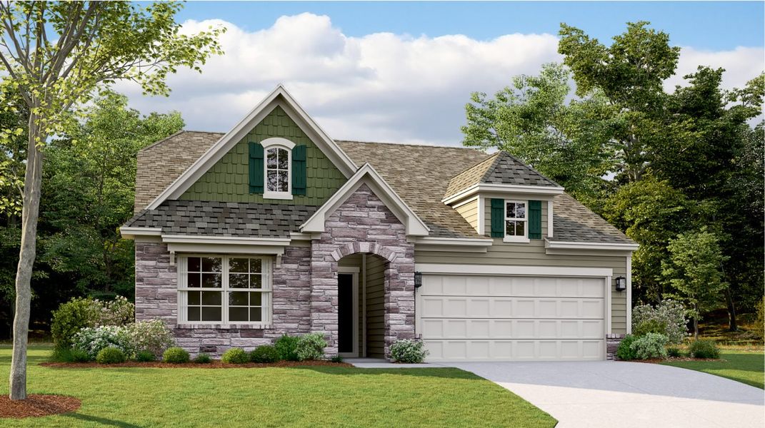 New construction Single-Family house 142 Pampas Place, Statesville, NC 28625 Ashford- photo