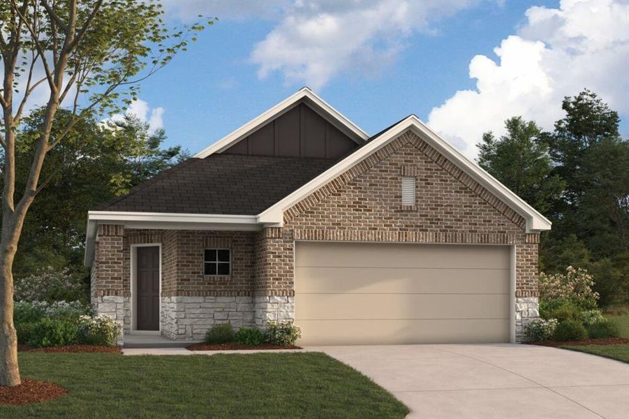 New construction Single-Family house 31903 Splendor Drive, Fulshear, TX 77441 Gladecress- photo