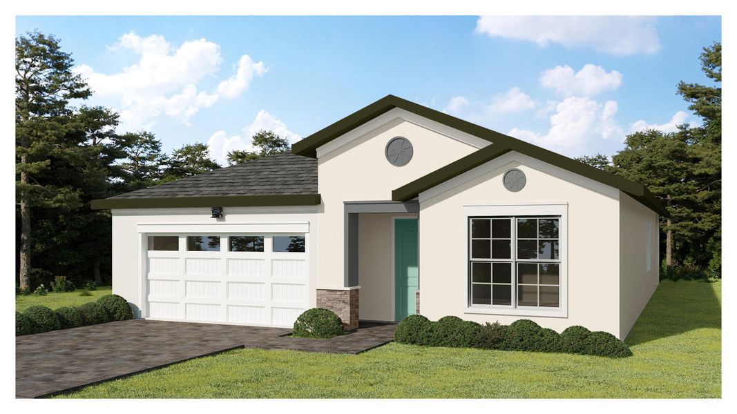 New construction Single-Family house Eola III, 4914 Prairie Preserve Run, Saint Cloud, FL 34772 - photo