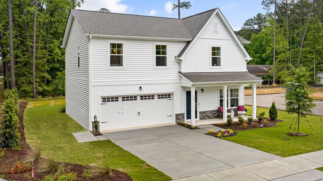 New construction Single-Family house Edison, 1014 Hollies Pines Road, Broadway, NC 27505 - photo