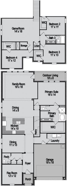 New construction Single-Family house Trinity, 2425 Saint George Dr, Celina, TX 75009 - photo