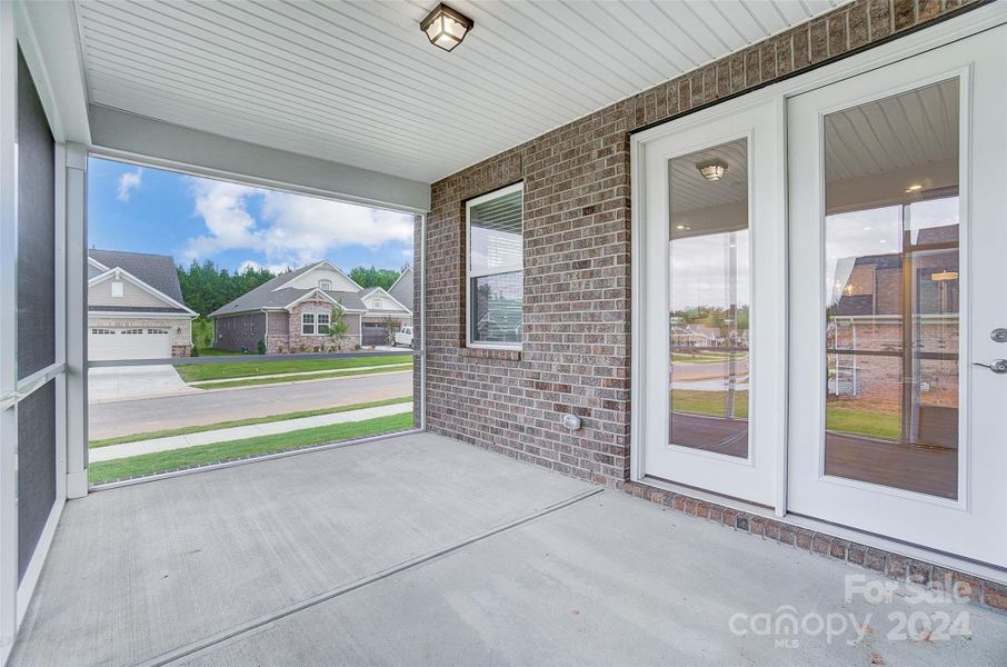 Screened Porch-Similar to Subject Property