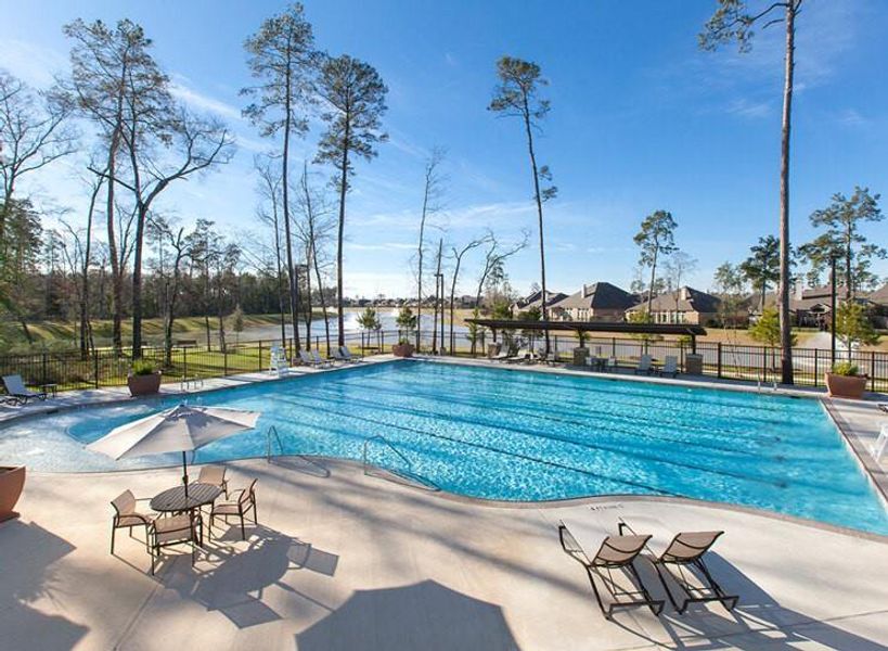 Experience the luxury of a 7-lap Olympic-size swimming pool within the community, offering ample space for both serious swimmers and leisurely enjoyment.