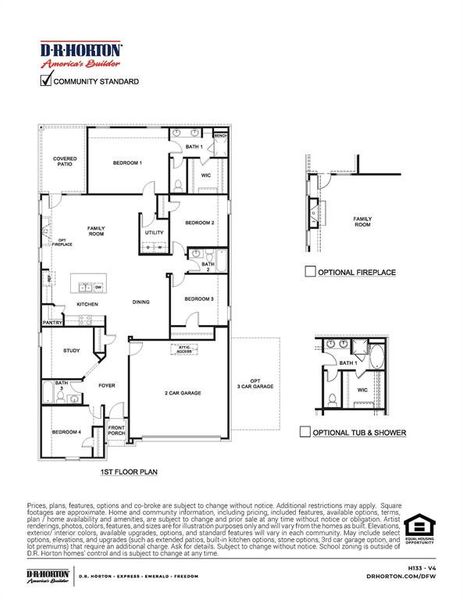 New construction Single-Family house 10200 Sunnyview Lane, Aubrey, TX 76227 H133- photo