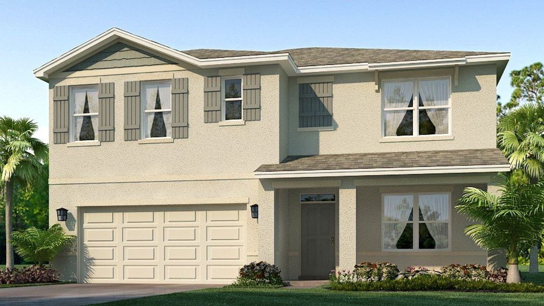 New construction Single-Family house 1404 Orchardgrass Cir, Parrish, FL 34219 Hayden- photo