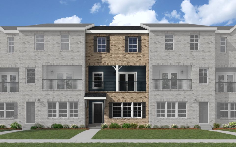 New construction Townhouse house 1105 Breadsell Lane, Wake Forest, NC 27587 Twinberry- photo