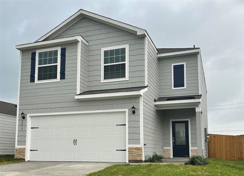 The welcoming exterior of the Mesquite floor plan.