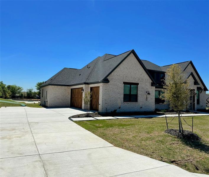 The beautiful Bradley built at 130 Willow Oak Drive. This home is complete and ready for move-in!