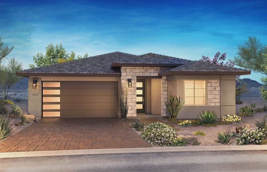 Desert Contemporary Exterior, Color 12