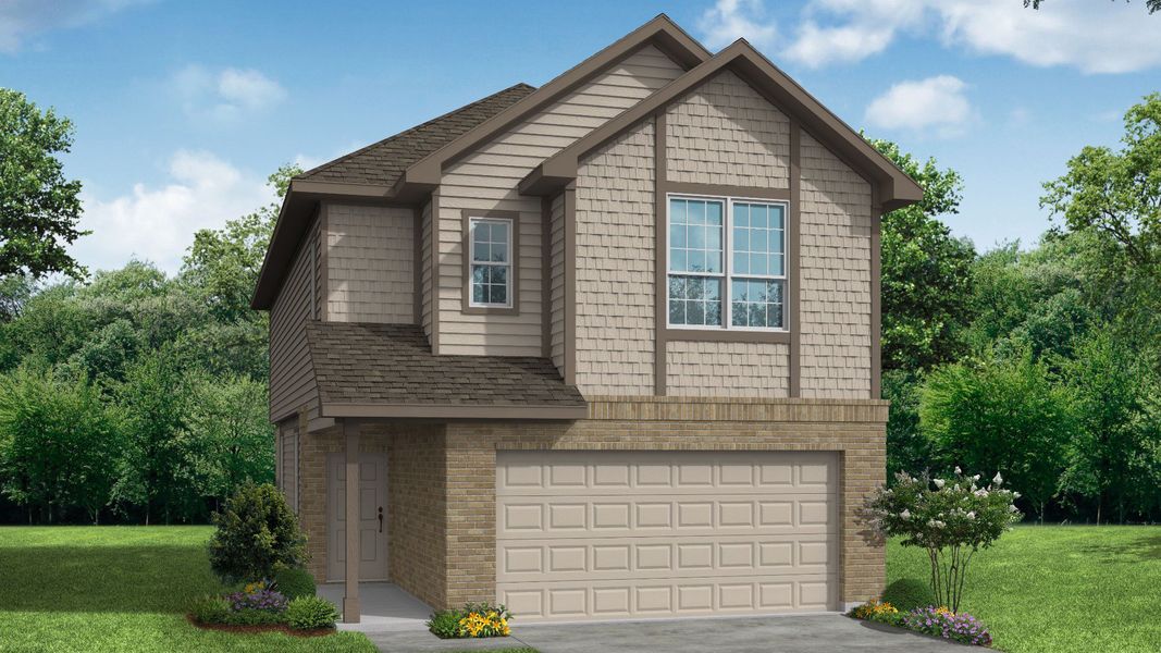 New construction Single-Family house The Chestnut, 5706 Quartz Terrace, San Antonio, TX 78222 - photo