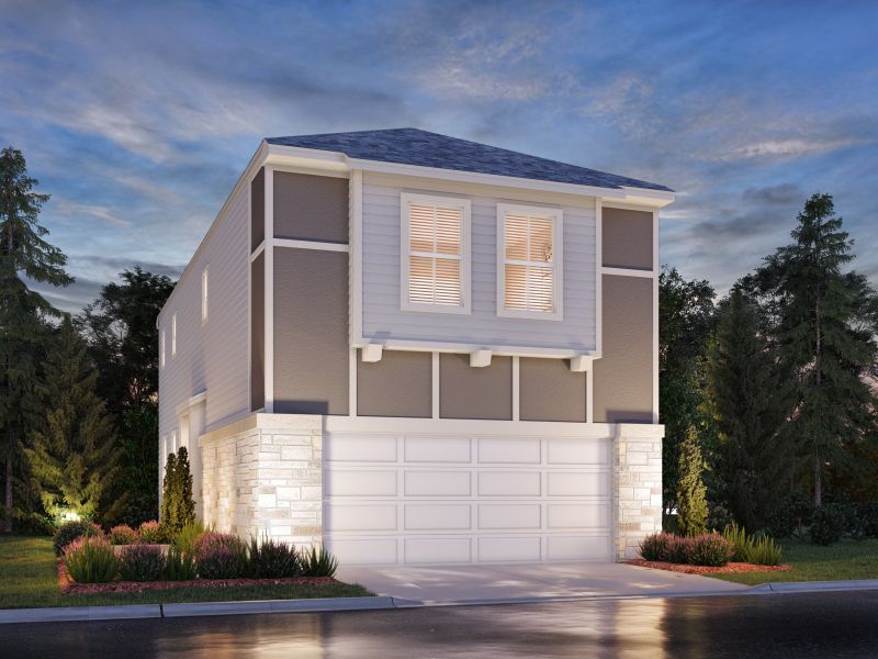 New construction Single-Family house 3119 Skyrock Drive, Houston, TX 77063 The Winston (S120)- photo