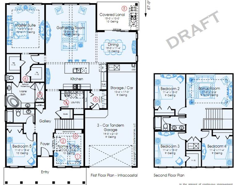 New construction Single-Family house Yosemite 3160 2022, 126 Palm Crest Drive, Ponte Vedra Beach, FL 32081 - photo
