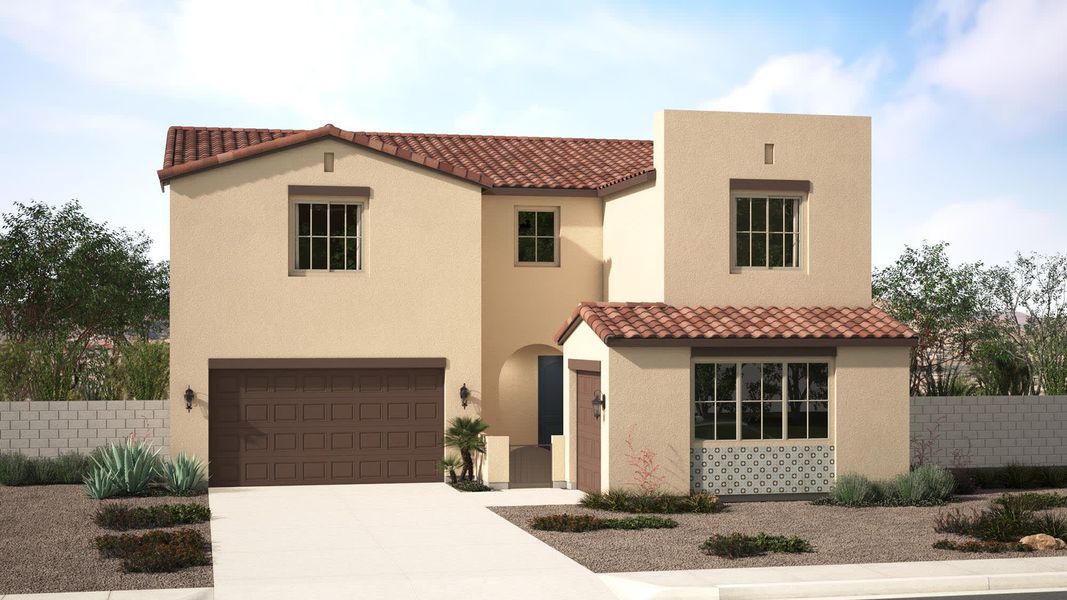 Spanish Elevation | Pomelo | Harvest at Citrus Park | New Homes in Goodyear, AZ | Landsea Homes