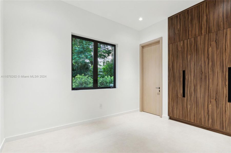 Guest room or Staff quarter next to Laundry and garage