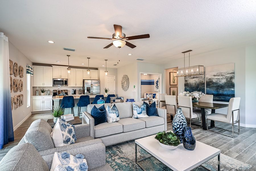 Great Room | Sanibel | New Homes in Florida | Landsea Homes