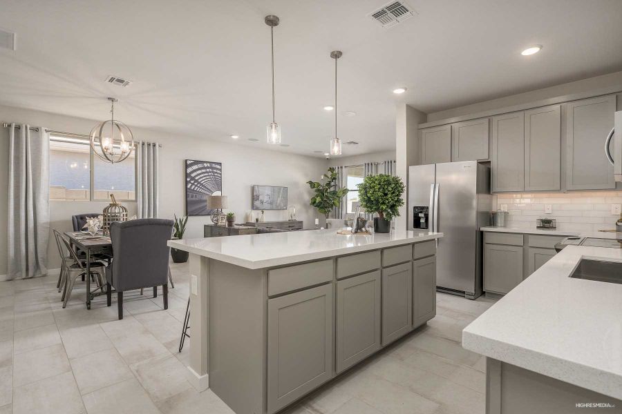 Kitchen to Dining Room | Sabino | Northern Farms | New homes in Waddell, Arizona | Landsea Homes