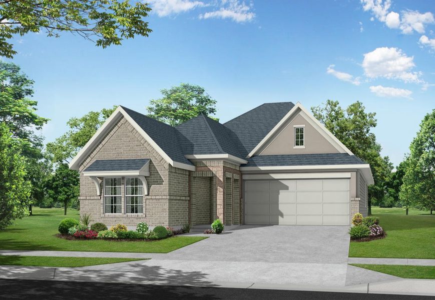 New construction Single-Family house Eastland, 29703 Bur Creek Lane, Fulshear, TX 77441 - photo