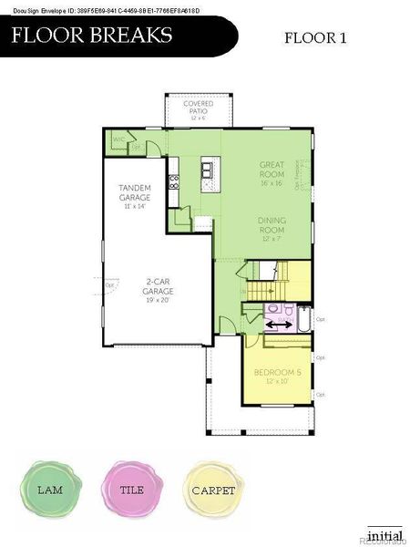 Flooring Diagram 7.4