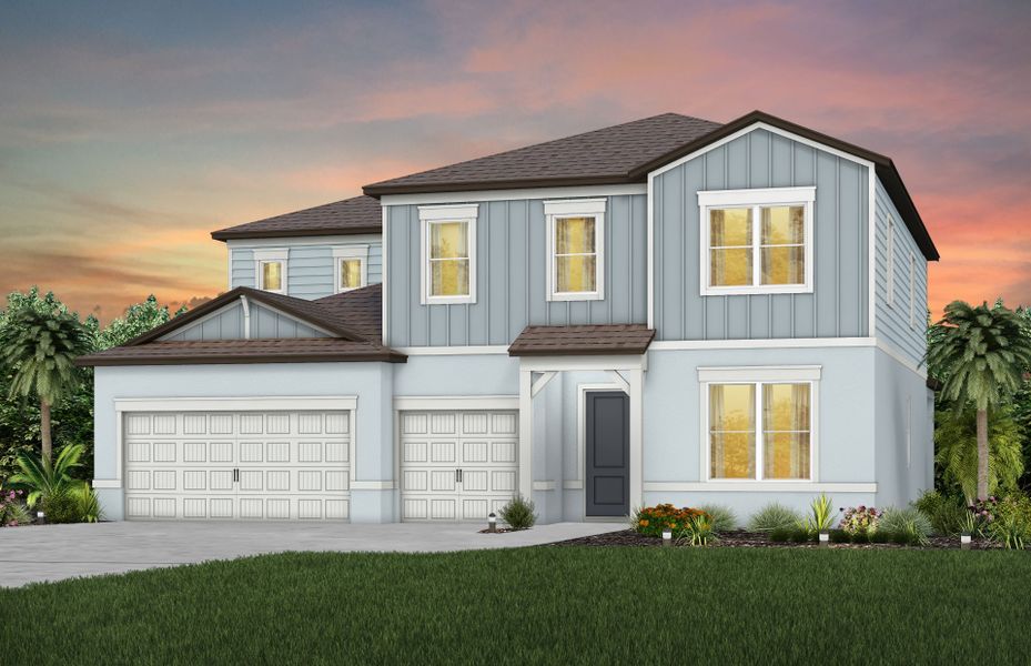 New construction Single-Family house Oakhurst, 20876 Drake Elm Drive, Land O' Lakes, FL 34638 - photo