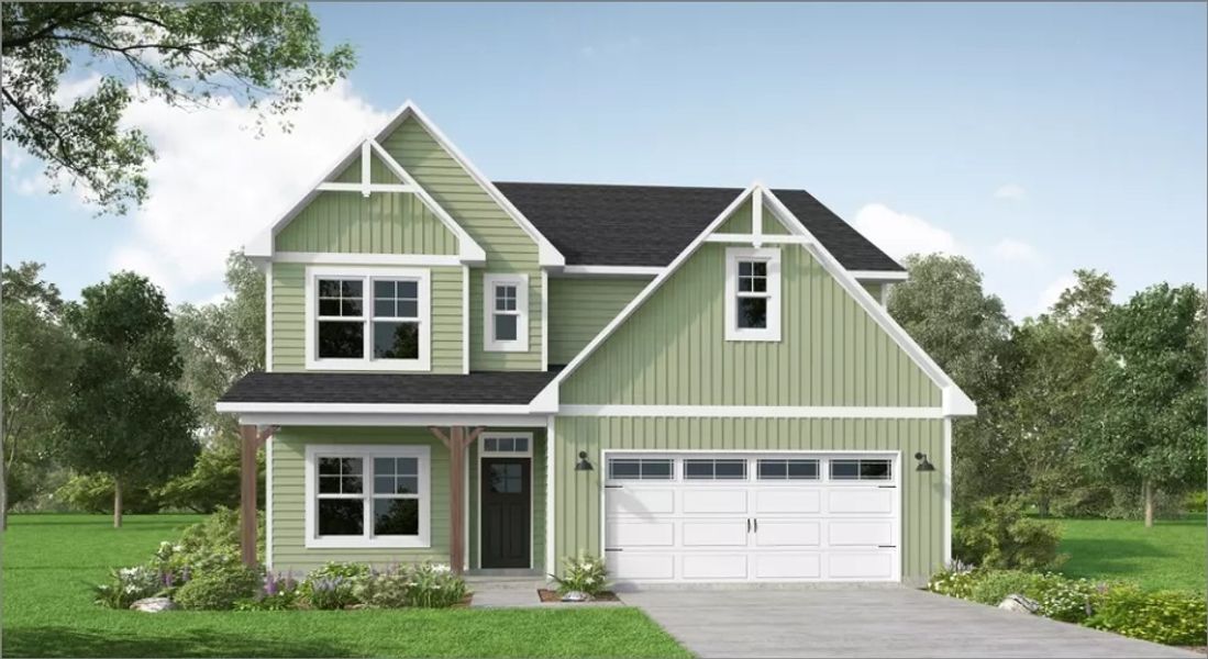 New construction Single-Family house Rivermist, 25 Martins Mill Court, Wendell, NC 27591 - photo