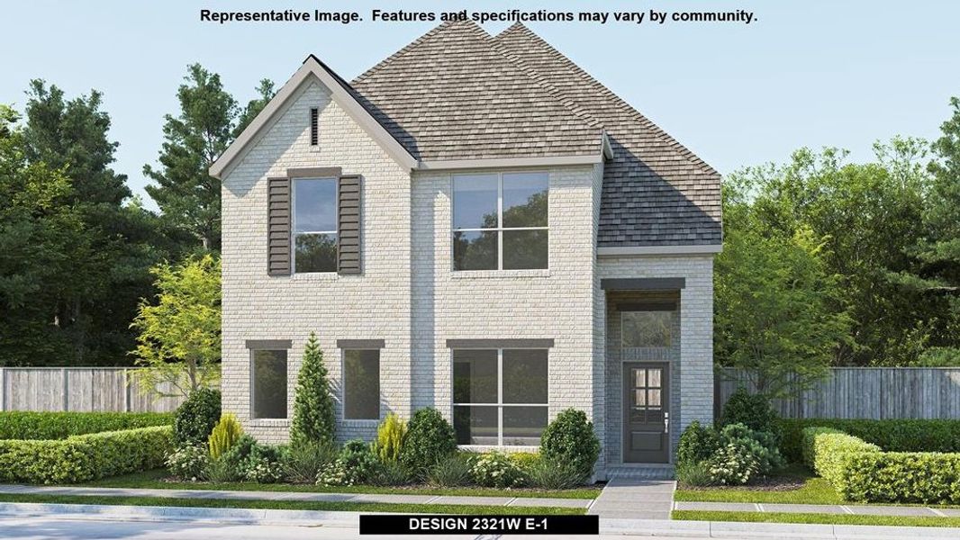 New construction Single-Family house Design 2321W, 3112 Elmwood Street, Rockwall, TX 75087 - photo