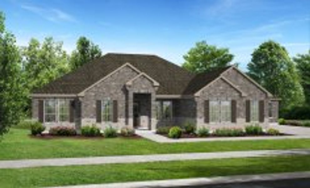 New construction Single-Family house 6802 West Bluff Drive, Montgomery, TX 77354 3369 TRADITIONAL PLAN- photo