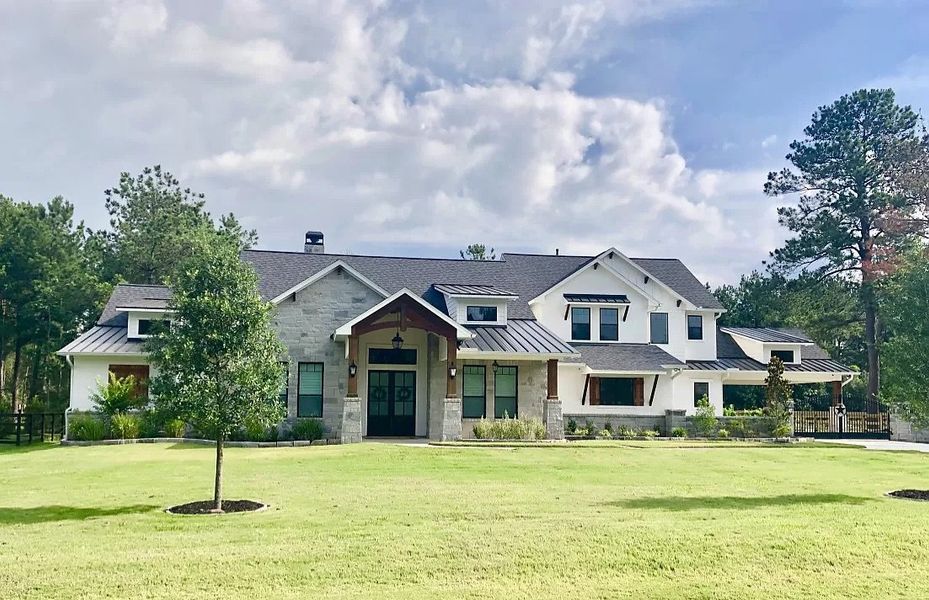 New construction Single-Family house Timber Ridge, 1015 A Texas 150, New Waverly, TX 77378 - photo