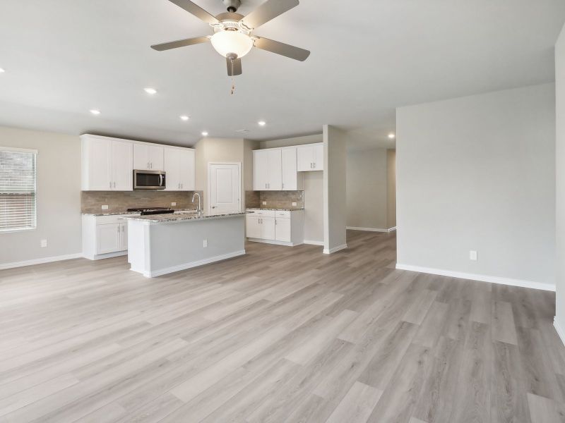 The Henderson floorplan with the Sleek interior package.