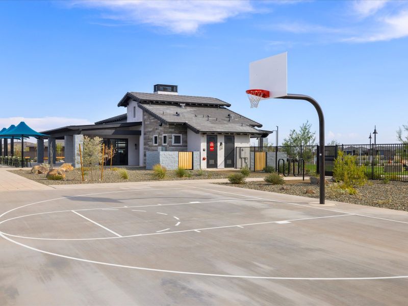 Community Basketball Court at Paloma Creek