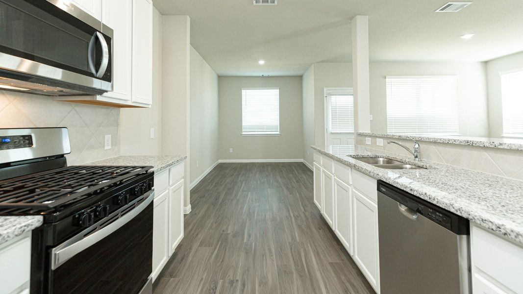 Kitchen to Dining Area