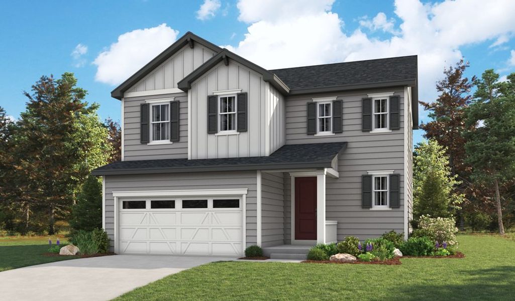 New construction Single-Family house Coral II, 2644 Sawyer Lane, Erie, CO 80026 - photo