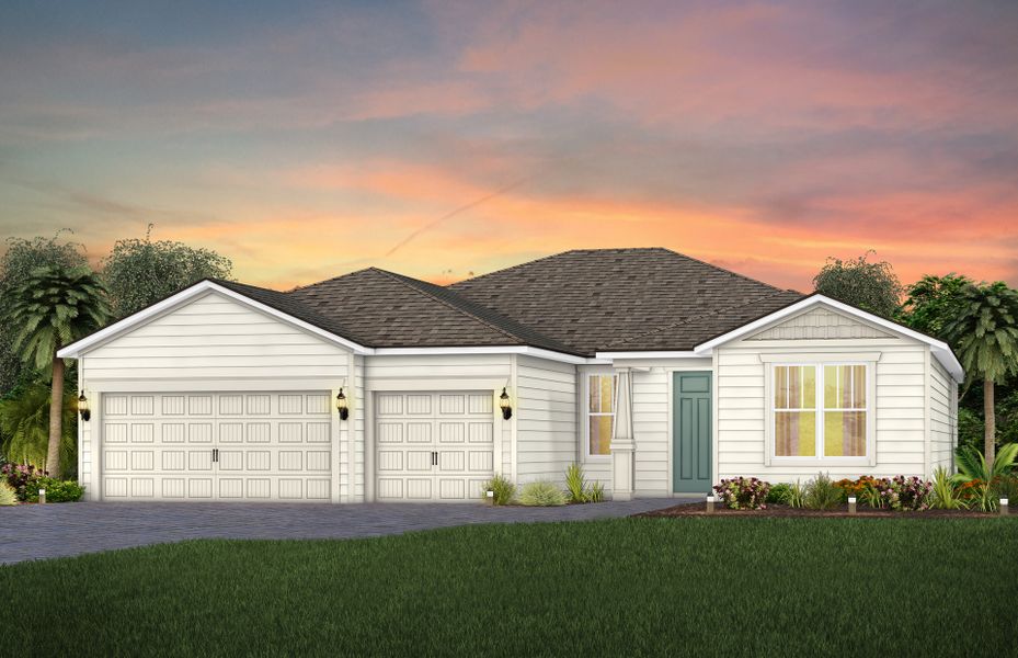 New construction Single-Family house Stellar, 41  Hickory Pine Drive, Saint Augustine, FL 32092 - photo