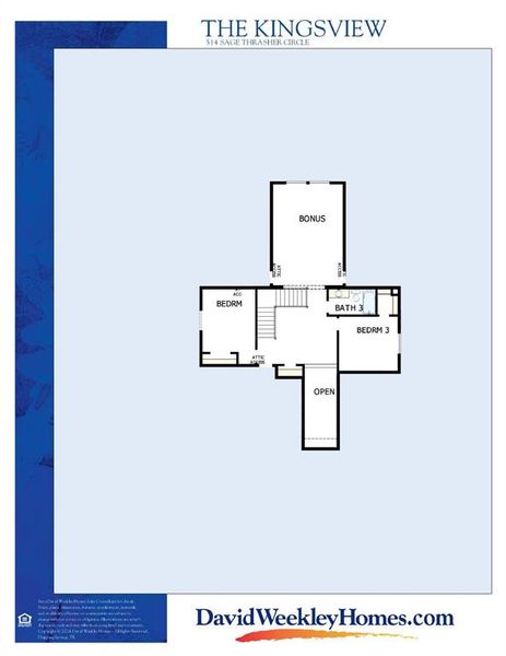 Floor Plan - 2nd Floor