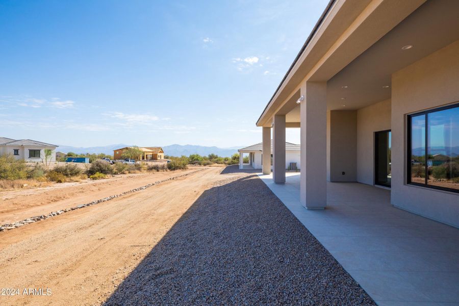 Extended Tile Patio