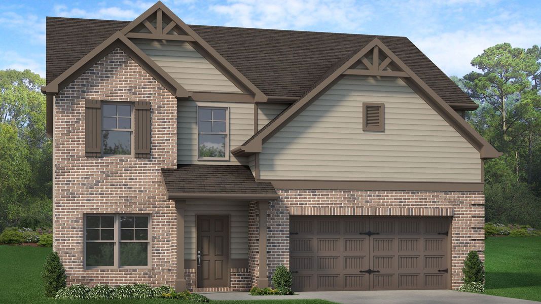 New construction Single-Family house Oakmont, 874 Lakehaven Lane, Loganville, GA 30052 - photo