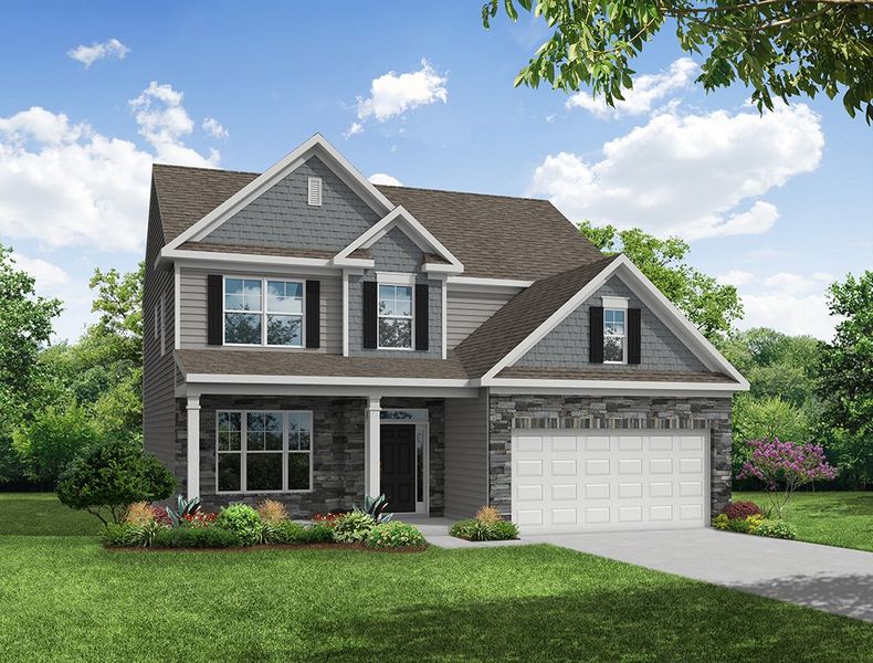 New construction Single-Family house Cypress, 8825 Frank Grier Road, Charlotte, NC 28215 - photo