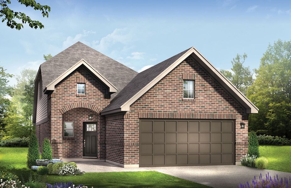 New construction Single-Family house 31122 Aumbrey Ivy Ct, Hockley, TX 77447 Gaines A- photo