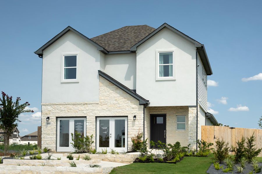 Exterior | Eli at Village at Manor Commons in Manor, TX by Landsea Homes